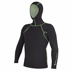 Frogskins Hooded Longsleeve Top Thermal Wear - Spearfishing Freediving Scuba Diving Gear Diversworld Cairns Australia