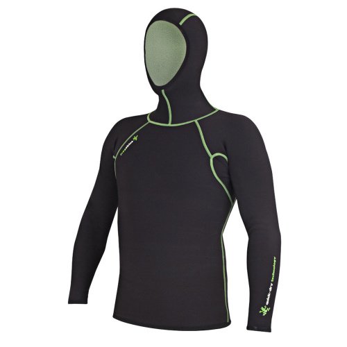 Frogskins Hooded Longsleeve Top Thermal Wear - Spearfishing Freediving Scuba Diving Gear Diversworld Cairns Australia