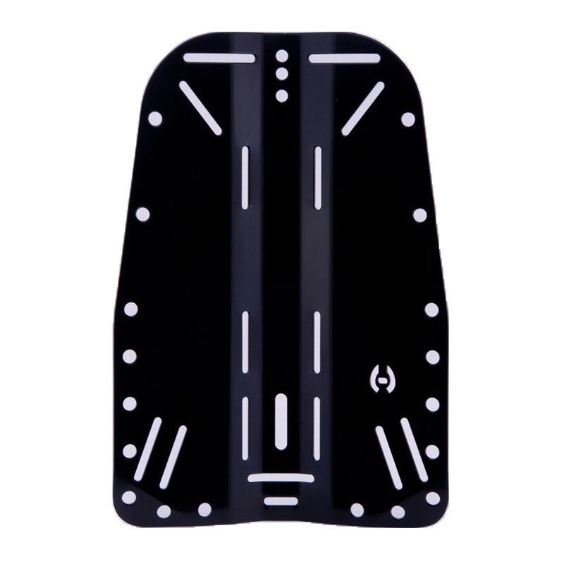 Hollis Backplate Black Aluminium Tech System Commercial Scuba Diving Gear Australia Cairns Diversworld