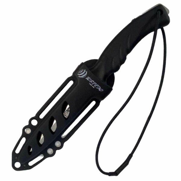 Cressi Torpedo 11 Black w sheath - Diversworld Spearfishing Online Store Cairns - 1