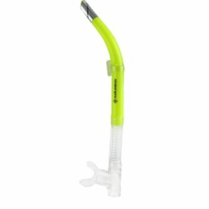 OceanPro Eclipse Snorkel Yellow - Diversworld Spearfishing Scuba Diving Snorkelling Cairns Australia