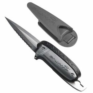 Salvimar Coltello ST Atlantis Knife Grey - Spearfishing Gear - Diversworld Online Shop Cairns Australia