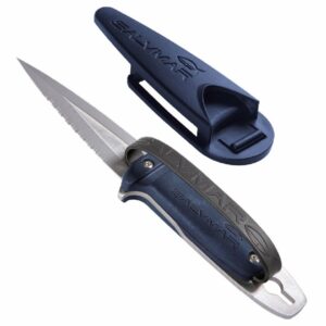 Salvimar ST Atlantis Knife Blue - Diversworld Spearfishing Cairns Australia