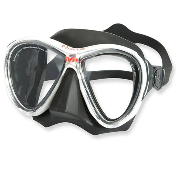 Hollis M3 Mask White Angle - Diversworld - Scuba Diving Online Store Cairns - Australia