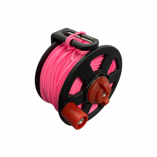 Rob Allen Vecta Gun Reel Pink Side - Diversworld Spearfishing Gear Online Store