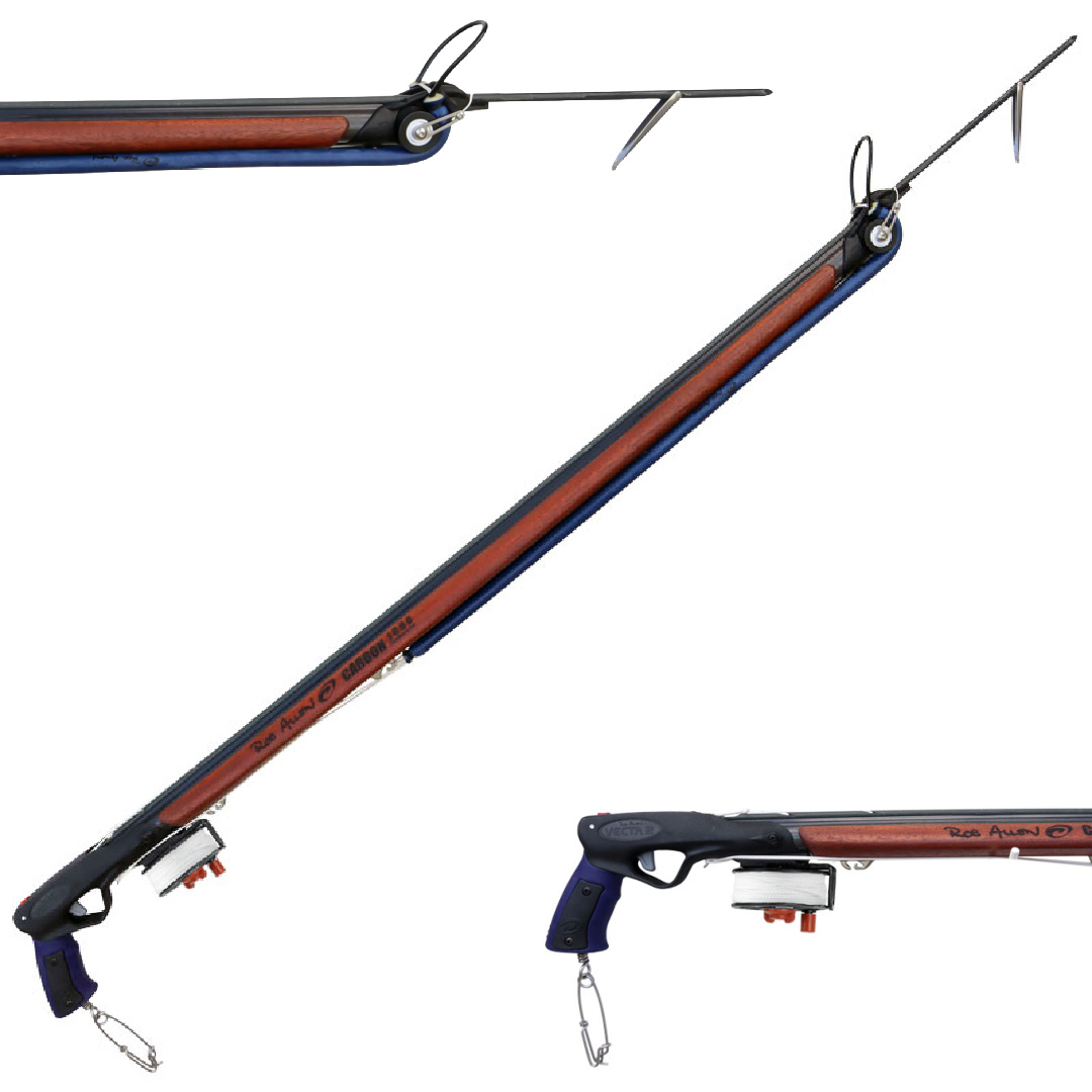 Rob Allen Timberline Roller Speargun Mahogany - Diversworld Spearfishing Gear Online Store Cairns Australia