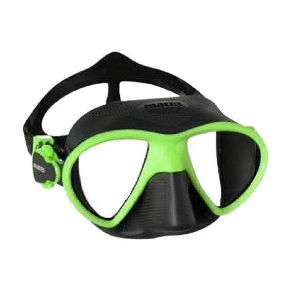 Mares X-Free Mask Green Black - Diversworld Spearfishing Freediving Online Store