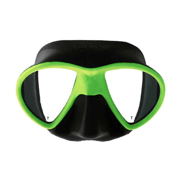 Mares X-Free Mask Green - Diversworld Spearfishing Freediving Online Store