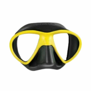 Mares X-Free Mask Yellow - Diversworld Spearfishing Freediving Online Store