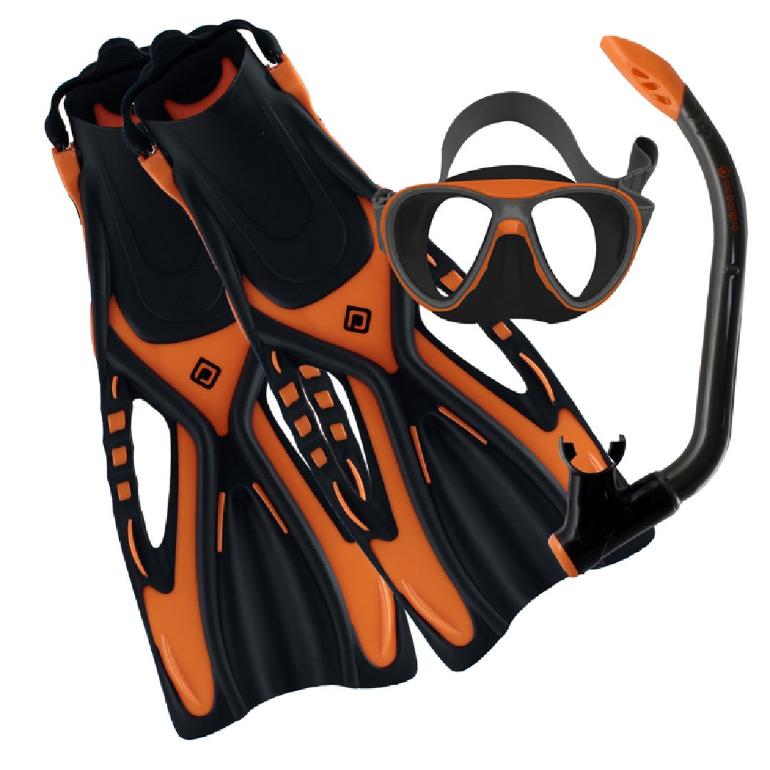 Ocean Pro Bondi Mask Snorkel Fins