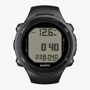 Suunto D4i Novo Black Matte Dive Computer - Diversworld Spearfishing Gear Online Store Cairns Australia