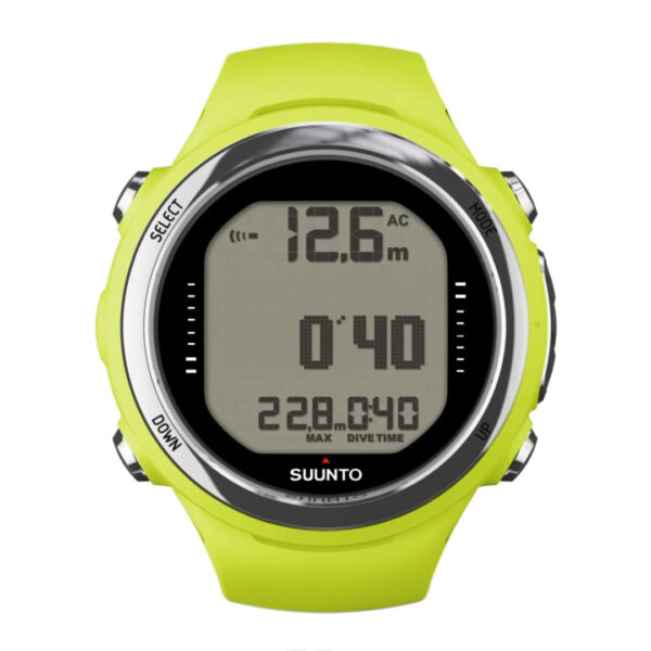 Suunto D4i Novo Lime Dive Computer - Diversworld Spearfishing Gear Online Store Cairns Australia