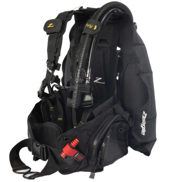 Zeagle Fury BCD Side - Diversworld Scuba Diving Online Store Cairns Australia