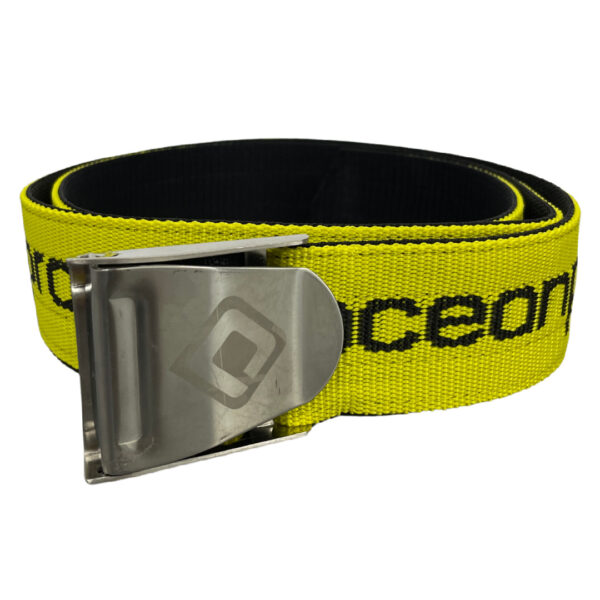 Ocean Pro Nylon Weight Belt Yellow - Diversworld Scuba Gear Online Store Cairns Australia