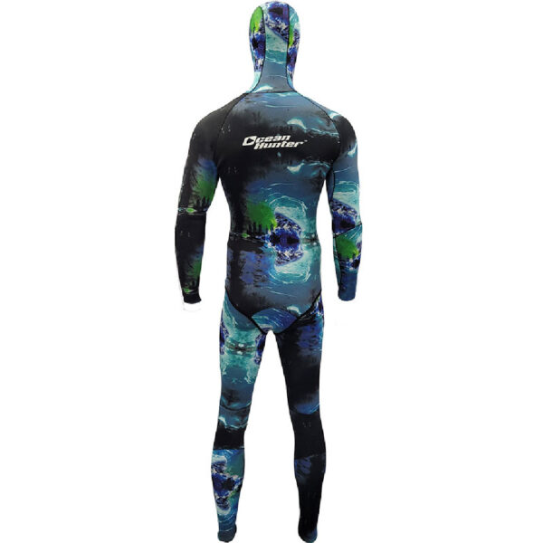 Ocean Hunter Oceanus 2mm Wetsuit Blue Camo - Diversworld Spearfishing Gear Online Store Cairns Australia