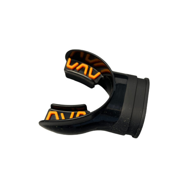 OceanPro Orthodontic Mouthpiece Black/Orange Back - Diversworld Scuba Diving Gear Online Store Cairns Australia