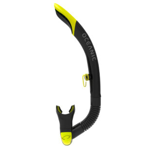 Oceanic Ultra SD Snorkel Black Yellow - Diversworld Spearfishing Scuba Diving Online Shop Cairns Australia