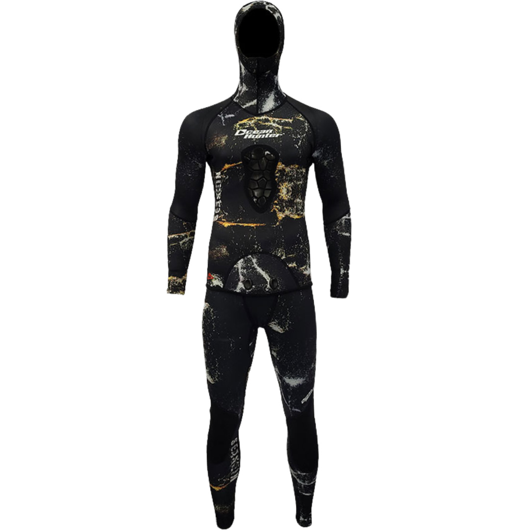 Ocean Hunter Seaskin Ice 2mm Wetsuit - Front View - Diversworld Cairns - Spearfishing Australia - (1)